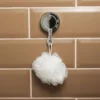 Airgrip Premium Silver Wall Hooks | Bathroom Accessories | No Drilling | Vacuum Suction | 5kg Capacity | Reusable | Kitchen Accessories
