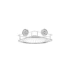 Airgrip Silver SS Corner Rack | Bathroom Shelf | No Drilling | Vacuum Suction | 3kg Capacity | Reusable | Bathroom Accessories Organizer