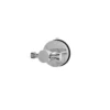 Airgrip Silver Dress Hanger | Wall Mounted Clothing Bar | No Drilling | Vacuum Suction | 3kg Capacity | Reusable | Bathroom Accessories Organizer