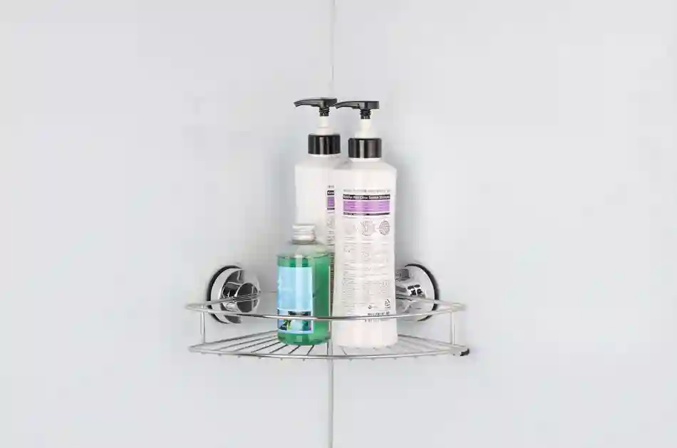 waterproof-adhesive-corner-shelves