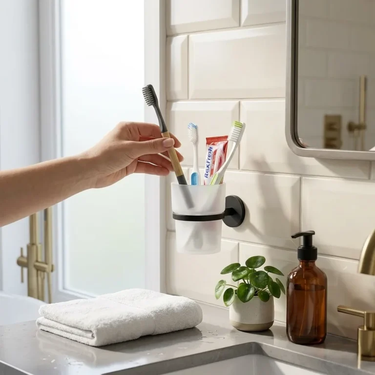 9 Must-Have Toothbrush Tumbler Holders That Make Your Bathroom Look Luxurious 7 luxury toothbrush holder