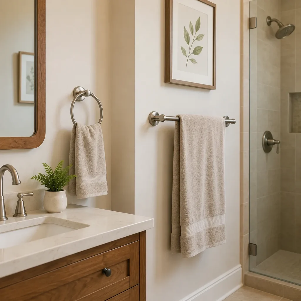 9 Eye-Opening Truths About Towel Ring vs Towel Bar That Change Everything 1 towel ring vs bar difference